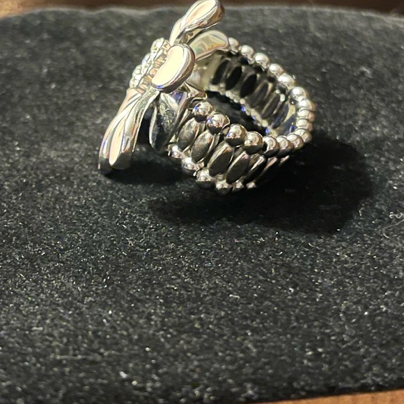 Pink flower cocktail ring. Very good condition. - Picture 2 of 4